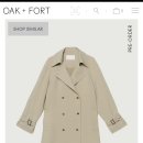 [Oak and Fort] Oversized Trench Coat 이미지