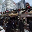 스마트리 | 송파] 잠실 롯데타운 크리스마스마켓 방문후기 - 크리스마트리, 회전목마, 스노우샤워, 가나초콜렛 매장 등