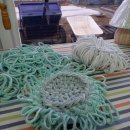 양말목 꽃방석 만들기 이미지