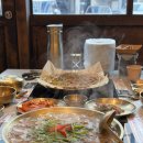 만나반찬 | 당산역 맛집 옥된장, 모둠 수육전골과 보리새우미나리전 후기
