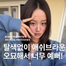 보해미용실 | 애쉬브라운 염색 탈색 안 했는데 컬러 미쳤다 르에보 센텀 후기!