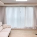 코아루퍼스트아파트 앞 | [충주시 대소원면] 코아루퍼스트 아파트 쉬폰 커튼, 콤비 블라인드 시공 후기
