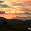 남해노을 이미지