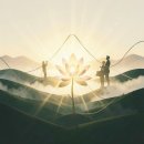 산너머 밝게 피어오른 빛나는 꽃처럼 (성천 김성수) Like a Bloom Beyond the Hills 생일 축하드립니다 이미지