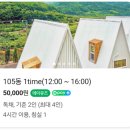 105 | [대구 근교] 청도 당일글램핑 돌담숲 105호 이용 후기