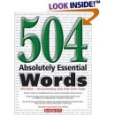[추천/어휘학습] 504 Absolutely Essential Words 이미지