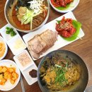 세븐일레븐인천아라뱃길점 | 인천 아라뱃길맛집 강원평창오대산막국수 수육 막국수 후기