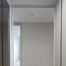 꿈의화원 | 화원 신일 해피트리 꿈의숲 화이트 원슬라이딩 현관중문 (대구중문/ 이원 중문)