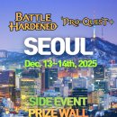 [Battle Hardened/PQ+ 서울] 행사장 사이드 이벤트 및 각종 상품 안내 이미지