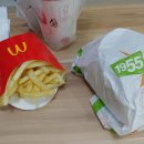 청담동말자익산원광대점 | 익산 신동 원광대점「맥도날드」1955버거 세트, 맥너겟 배달 후기