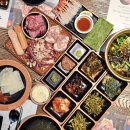 효자웰빙스포렉스 | 포항 효자 고기 맛집 대화숯불가든 양념반 소금반 세트 후기