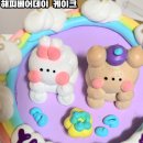 [부천중동케이크] 해피베어데이 롯데백화점 중동점: 특별한 날, 귀여운 레터링 케이크 맛집! (부천중동...