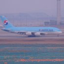 오성산전망대에서 대한항공 A380,아시아나 B777-200 이미지