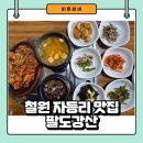 팔도강산 | 철원 자등리 쌈밥 맛집 - 팔도강산 애견동반 후기