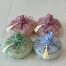 (9/18)오색 꽃송편 만들기 | 울산 온스케이크 백일떡&amp;답례떡 / 만수떡집 백일떡 / 셀프포장 후기