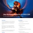 EU 기계류 규정(Machinery Regulation (EU) 2023/1230) 제정 이미지