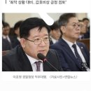 견찰들 탄핵 선고일 최루탄 사용 이미지