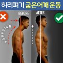 바른자세 몸펴기 운동 이미지