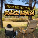 파크골프장,우드볼장 사이 정자 옆 | 광주근교 승촌보 캠핑장, 예약 명당자리 대형 미끄럼틀까지
