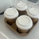 퀵커피 | 퐁피두] 드디어 접한 여의도 63빌딩 라떼맛집 카페 퀵후기_ 아라비카 응(%)커피(+주문링크, 라떼메뉴 비교)