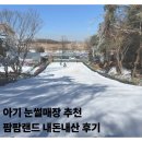 1262 | [시흥 눈썰매장] : 인천 근교 눈썰매장 추천! 팜팜랜드 내돈내산 후기 (요금, 먹거리 등)