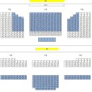 딕펑스 부산 해운대 문화회관 좌석 배치표입니다. 이미지