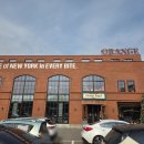 카페마차 | 수원 대형 베이커리 카페 오랜지베이글 더블크림베이글 메리마차라떼 후기