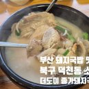 부산 돼지국밥 맛집 투어 EP.14 북구 덕천동 더도이 종가집돼지국밥