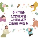 부천동종합사회복지관 | 취약계층 난방비 지원 지역별 사회복지관 연락처