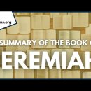 Summary of the Book of Jeremiah 예레미야서 요약 이미지