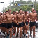SSU 해난구조전대 단체구보 이미지