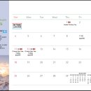 [NH TRADE] 한국, 말레이시아 휴일 표시 된 탁상 달력 나눠 드립니다. 이미지
