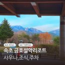 금호해장국 | 속초 가성비숙소 금호설악리조트 사우나 휴그린스위트 조식 맛집