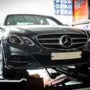 타이어스퀘어 | 벤츠 E클래스 W212 후기형 245/40R18 벤투스 에어 S 4본 교체 l E클래스 순정타이어 콘티넨탈 콘티...