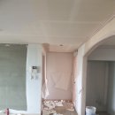 (주)월촌시스템 | 월촌화성타운 도배 잘 하는 곳 , 대구 상인동 32평 실크도배 시공 거실 주방 벽면 프리모 99117-2...