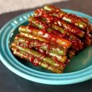 마늘쫑 무침 만들기 마늘쫑 반찬 마늘쫑 양념 레시피 이미지