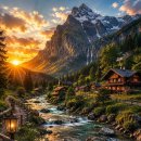 🏔️🌲🌳 Beautiful Amazing nature 🌳🌲 이미지