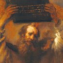 그림으로 묵상하기(11) 렘브란트의 〈십계명 돌판을 들고 있는 모세〉 이미지