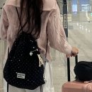 Black GYM | 마스마룰즈 짐색 스트링백팩 트와일라잇 블랙 내돈내산(Gym sack string bag _Twilight black)