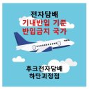 전자담배 기내반입 기준, 반입 금지 국가 이미지