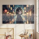 감성일러스트 | 감성 애니 캔버스 그림 액자 추천, 방 꾸미기 벽 인테리어 감성 일러스트 효과 후기