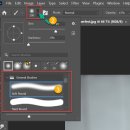 포토샵의 Brush(브러시)의 모양을 초기화 하는 방법 이미지