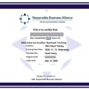[ESG 경영] RBA VAP 심사원 자격 갱신 합격 후기: 글로벌 공급망 실사 준비
