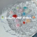 🏝️ summer pedi event design ⛱️ / 네일소월 / 다산동네일 / 다산역네일 /다산네일샵