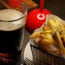 더블린 | 문래 맥주 혼술바 레드보일러 문래 방문 후기 더블린 피쉬앤칩스 믹스베리 바닐라 아이스크림