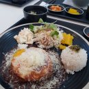 비오는날 나들이 | 남양주 금곡 홍유릉맛집 진루아쏘 머꾸가츠에서 돈까스, 함박스테이크, 가라아게동...