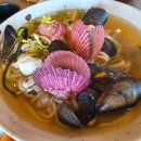 금강산칼국수 | 울산서생맛집 나사리식당 오션뷰에 취하고 왕해물칼국수에 반하고 온 솔직후기 꼬막충무김밥 필수