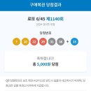 (1140회) h교수님 자료덕분에 4등1개,5등13개 당첨입니다. 이미지