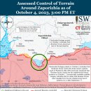 러시아 공격 캠페인 평가, 2023년 10월 4일(우크라이나 전황) 이미지