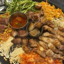 동백5로 | 동백 고기 맛집 돼통령 용인동백점 모둠한판 솔직후기 (구워져 나오는 편한 고깃집)